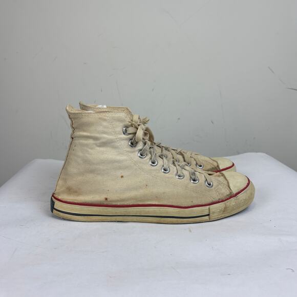 Vintage 60s Converse Chuck Taylor All Star Blue Label USA Sneakers Men's 7 - Picture 3 of 12